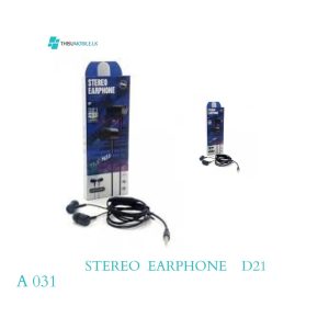 STEREO EARPHONE D21